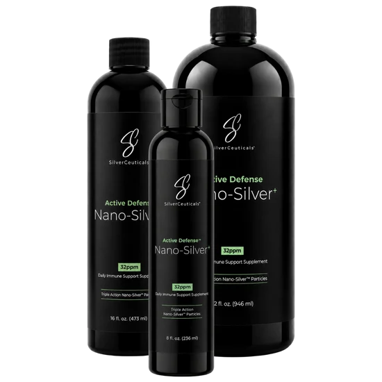 Active Defense Nano Silver+ Immune Support - 32ppm